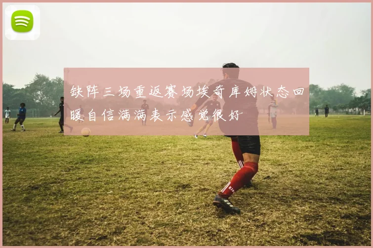 缺阵三场重返赛场埃奇库姆状态回暖自信满满表示感觉很好